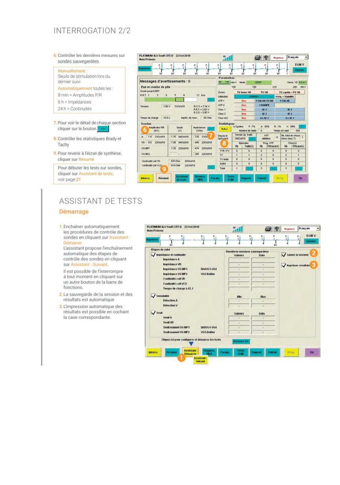Microport Log Microport : Utilisation du programmateur, stimulateurs cardiaques et ...